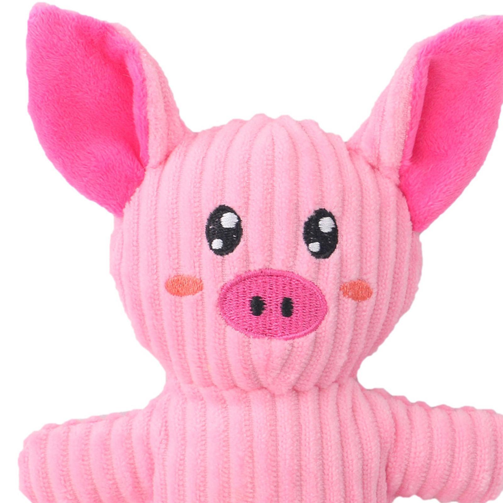 Adorable Squeak Dog Toy, Bite Resistant Puppy Chew Toy for Small Large Dogs Pet Training