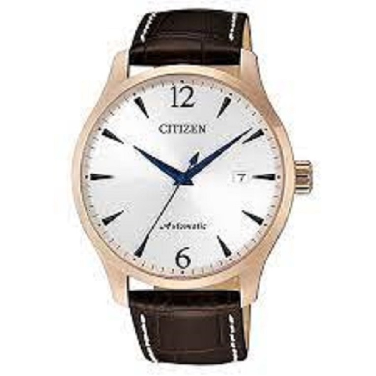 Đồng hồ NAM CITIZEN AUTOMATIC  DÂY DA 40 mm NJ0113-10A (NHƯ HÌNH)