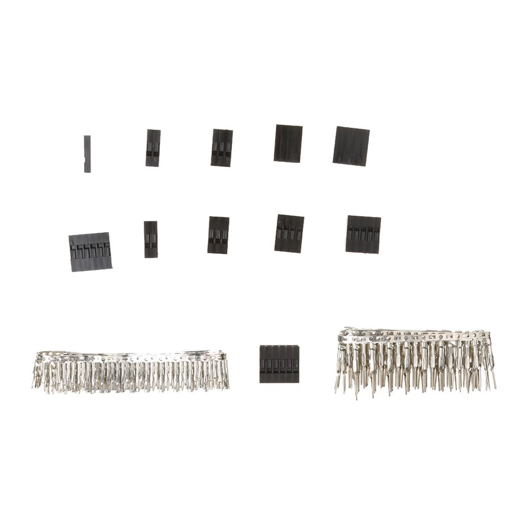620 Pcs 40 Pin 2.54mm Pitch Single Row Pin Headers Dupont Connector