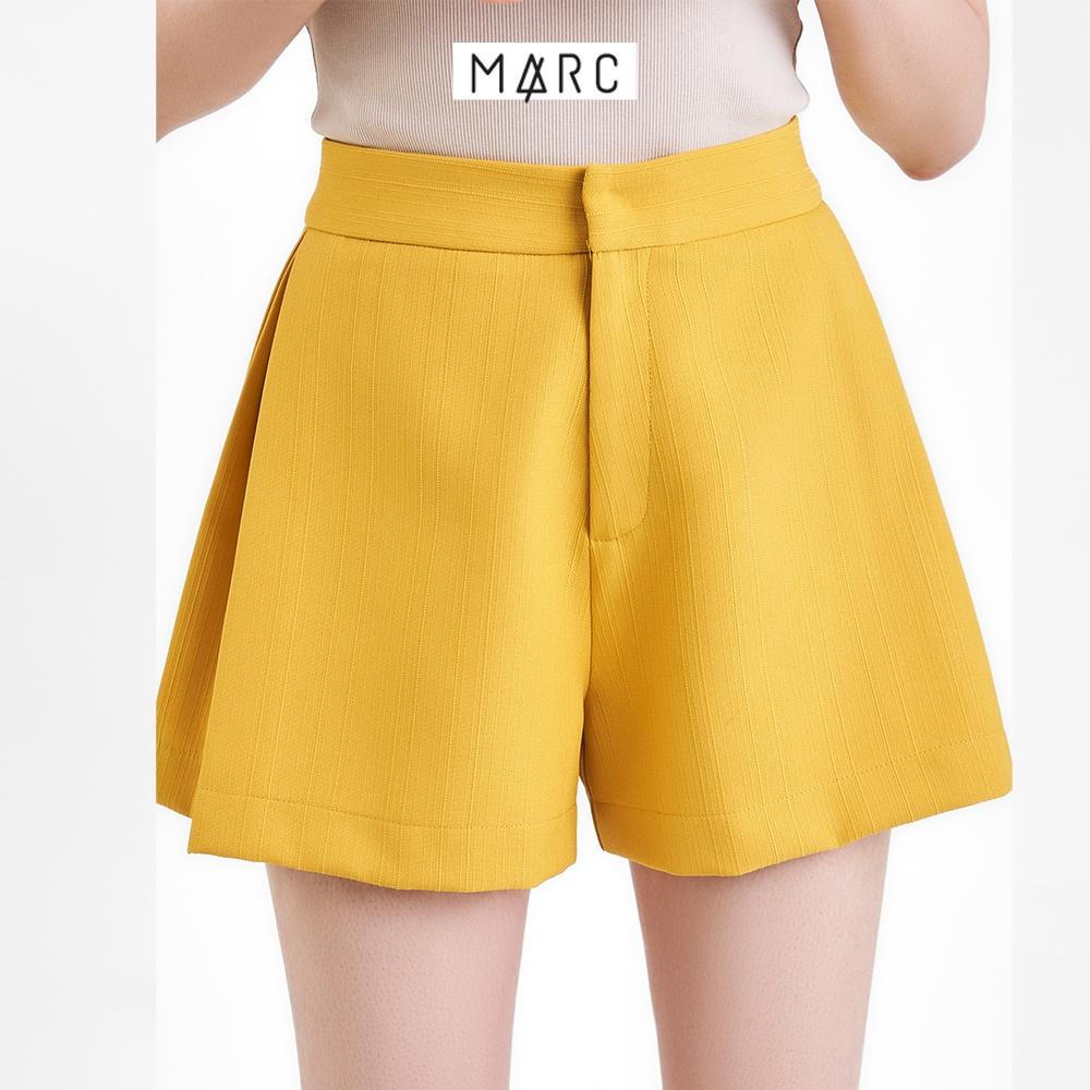 Quần short nữ MARC FASHION form xoè xếp li hông FAST101422