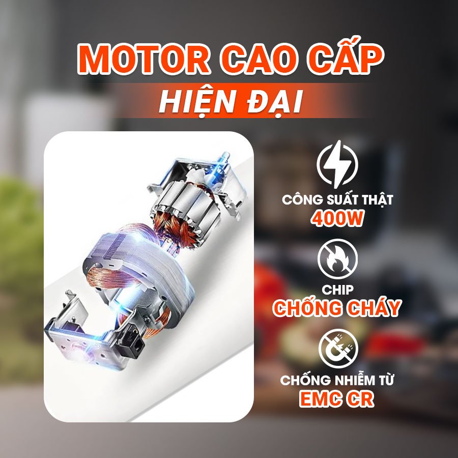 Máy xay thịt đa năng chuyên nghiệp OSAKA MC-301 - 3lít - 3 tốc độ - Hàng chính hãng