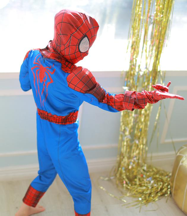 Trang phục hóa trang Spider Man - kèm phụ kiện cho bé