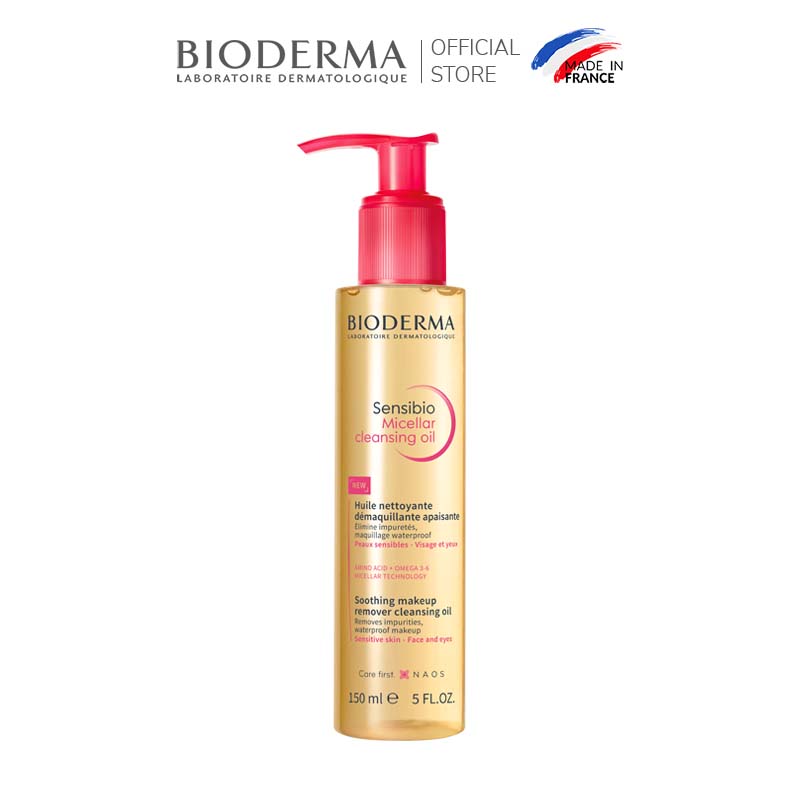 Dầu tẩy trang & làm sạch Bioderma Sensibio Micellar cleansing oil - 150ml