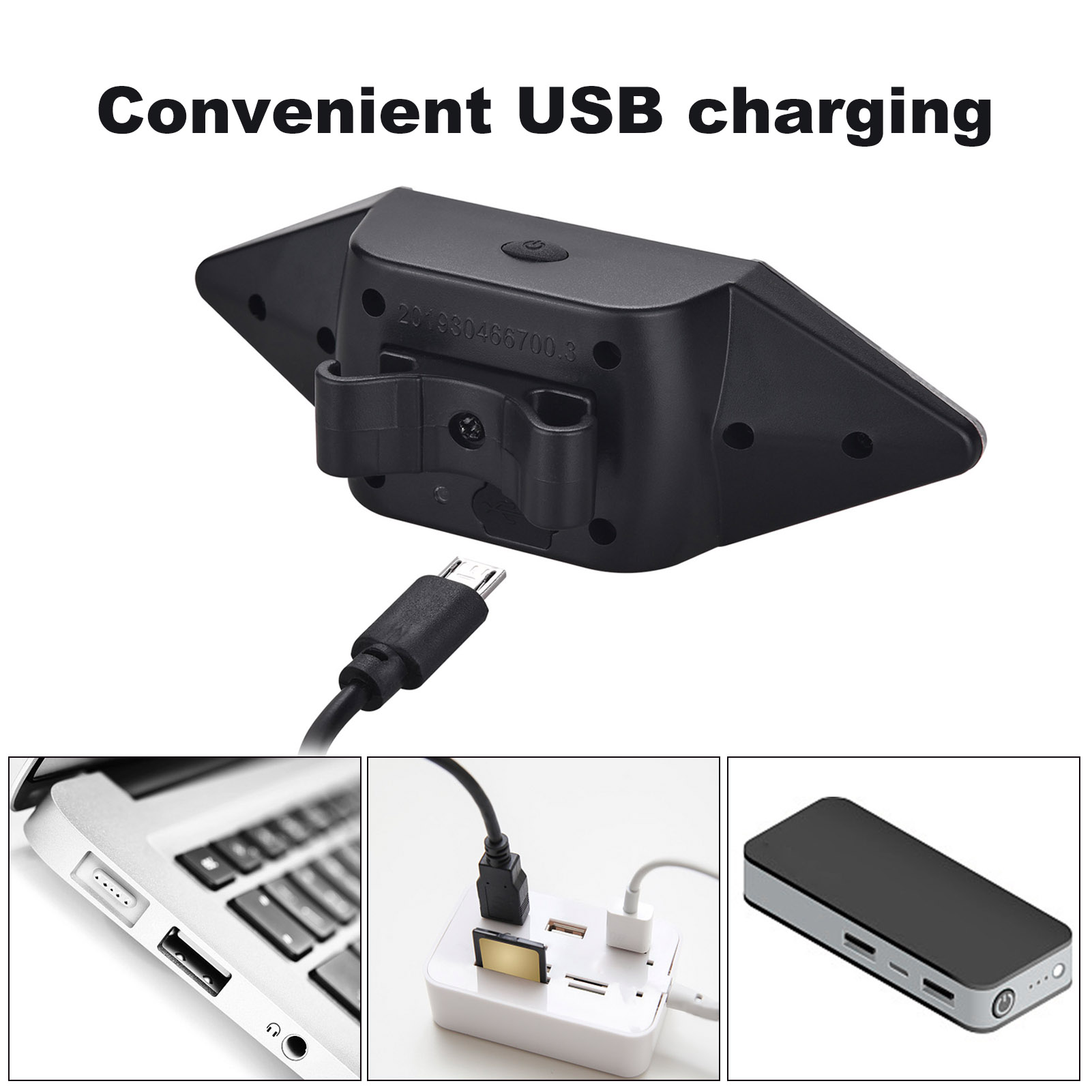 Đèn LED gắn đuôi xe đạp, báo hiệu chỉ đường