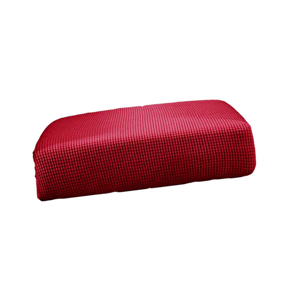 2Pcs Red_Size S Sofa Futon Seat Cushion Couch Slipcover