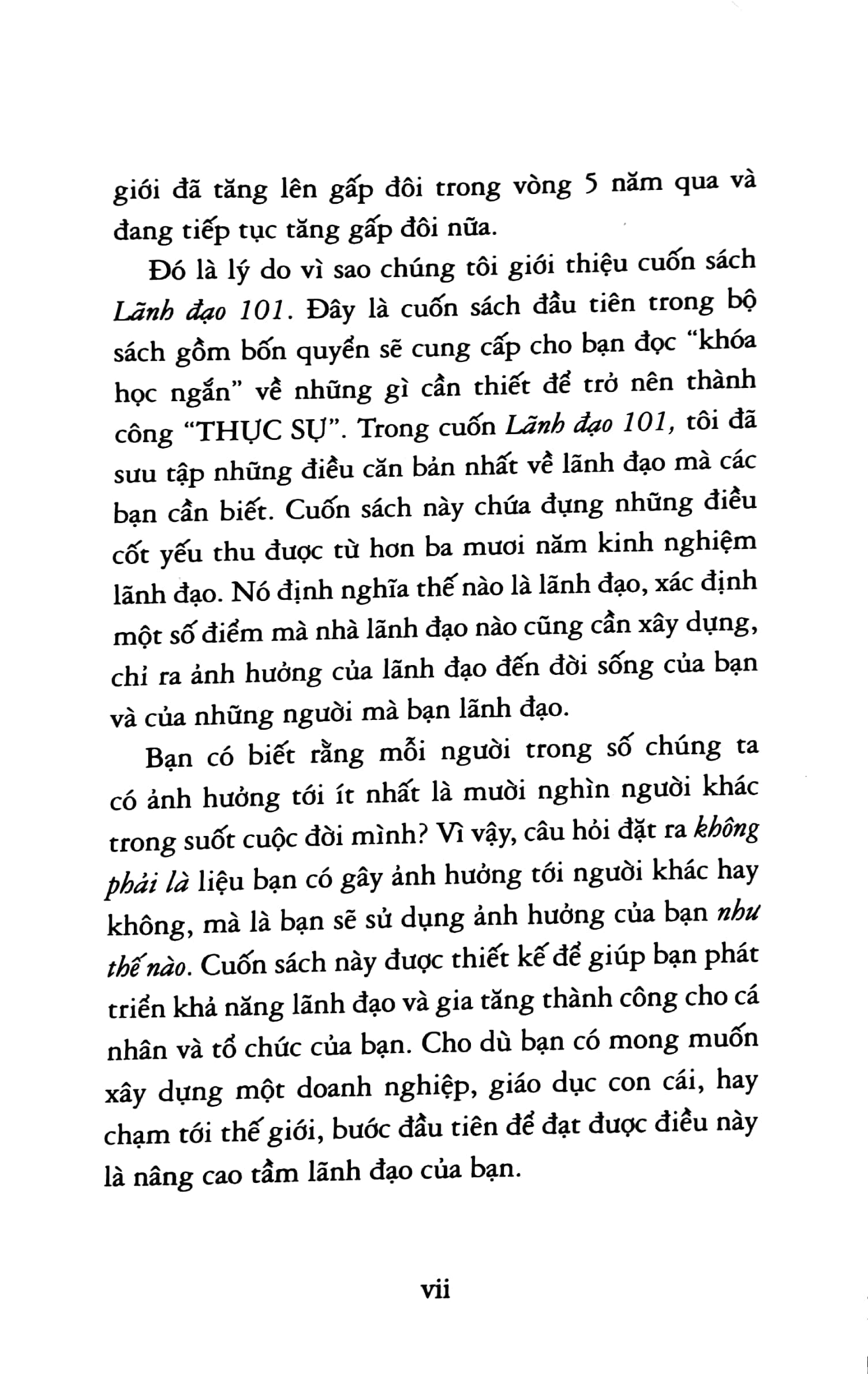 Lãnh Đạo 101