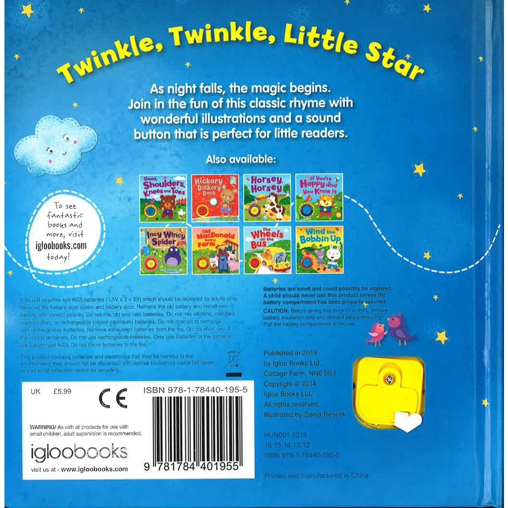 Twinkle Twinkle Little Star - Vì sao nhỏ lấp lánh