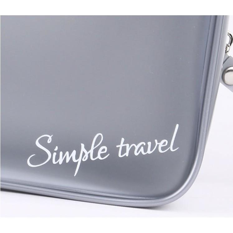 Túi đựng mỹ phẩm Simple Travel chống thấm nước, đựng đồ trang điểm, cá nhân, tiện lợi đi du lịch