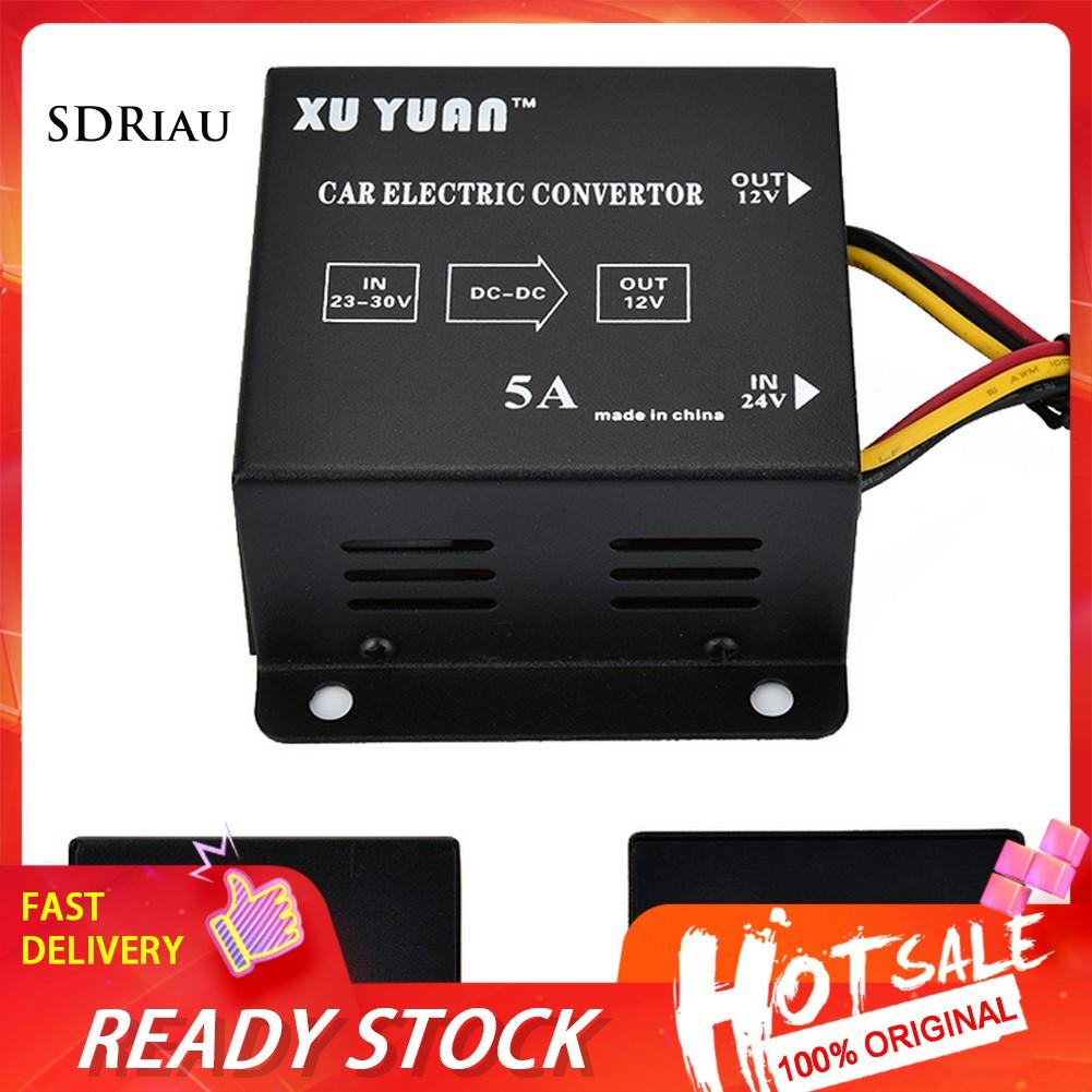 Bộ Chuyển Đổi Điện Áp 5a 24v Sang 12v Chuyên Dụng Cho Xe Hơi