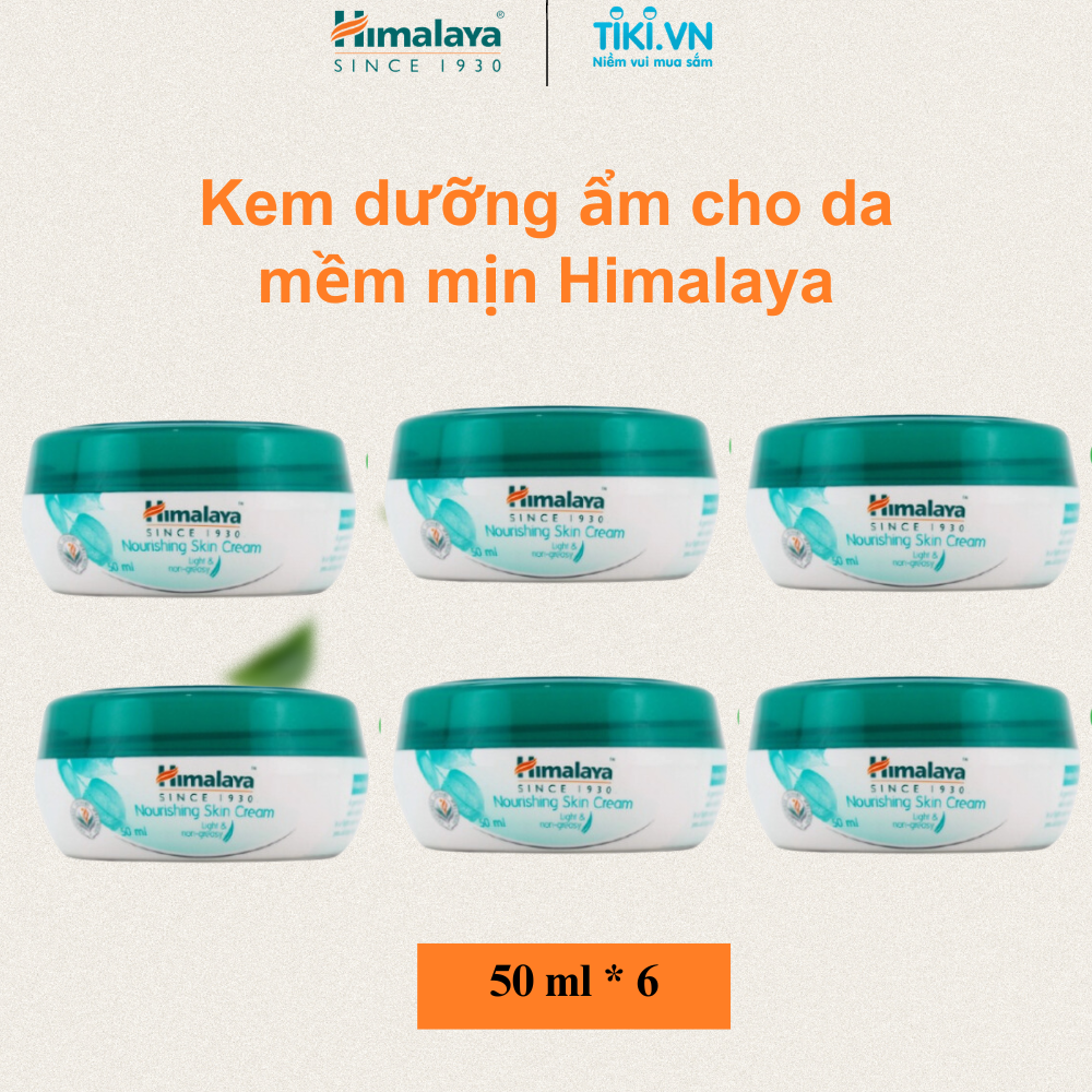 Combo 6 Kem Dưỡng Da 50ml *6