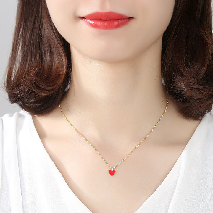 Dây chuyền nữ bạc Ý 925 phong cách thòi trang hiện đại