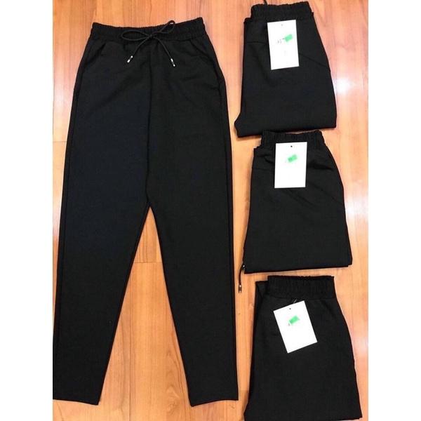 QUẦN THUN DÁNG JOGGER KO ÔM CHÂN- CHẤT LIỆU SIÊU GIÃN