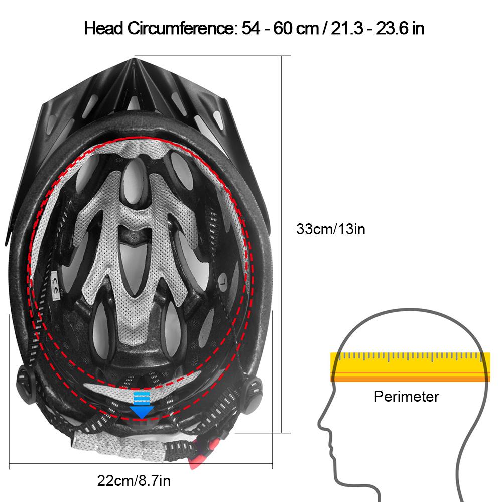 Mũ bảo hiểm đi xe đạp dành cho nam nữ, có tấm lót mềm, bảo vệ và an toàn