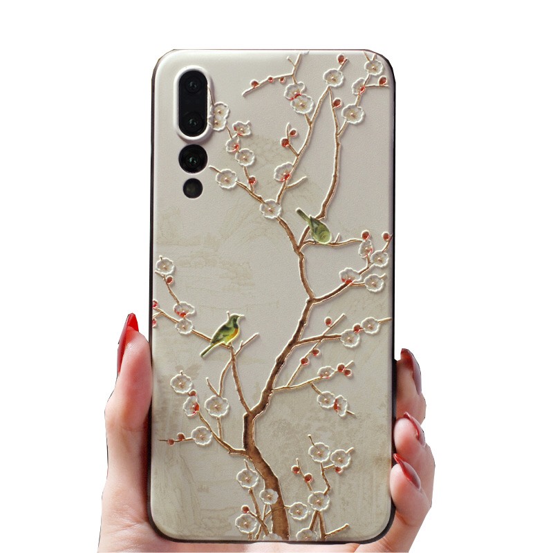 Ốp Lưng Nhựa Dẻo In Nổi dành cho Huawei Mate20
