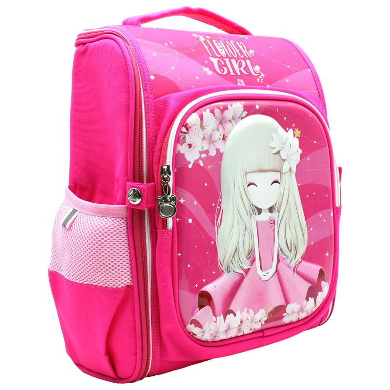 Cặp Chống Gù Bé Gái Size M - Miti C11074M_BB4_PIN.D_PIN.D - Flower Girl
