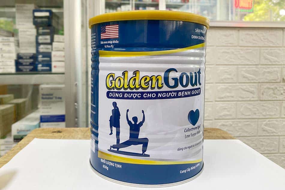 Sữa Golden Gout giải pháp dinh dưỡng hoàn hảo cho người bệnh GOUT