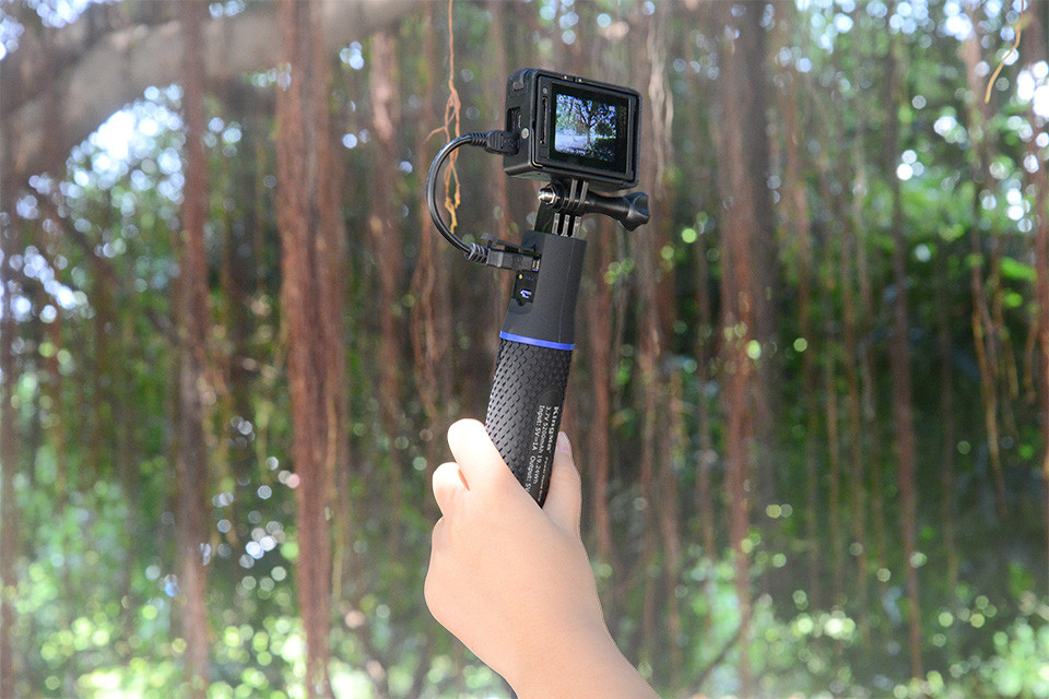 Gậy KINGMA kiêm sạc dự phòng cho máy quay hành động GoPro, Sjcam, Yi Action, Osmo Action