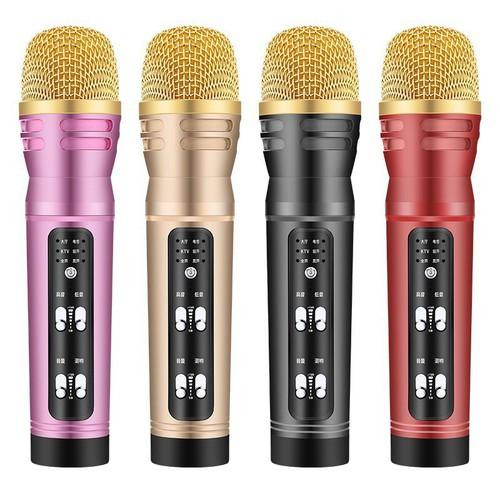 Mic C28 cao cấp live stream thu âm đa năng giả giọng đầy đủ phụ kiện tai phone và Giá đỡ micro 3 chân kèm màng lọc - giao màu ngẫu nhiên - hàng nhập khẩu