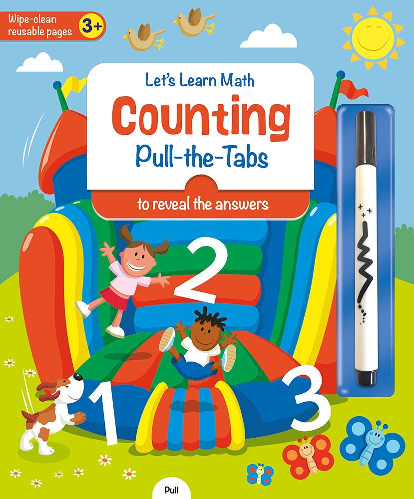 Sách tẩy xóa tiếng Anh - Cùng học đếm - Let's learn counting (Wipe-clean reusable book)