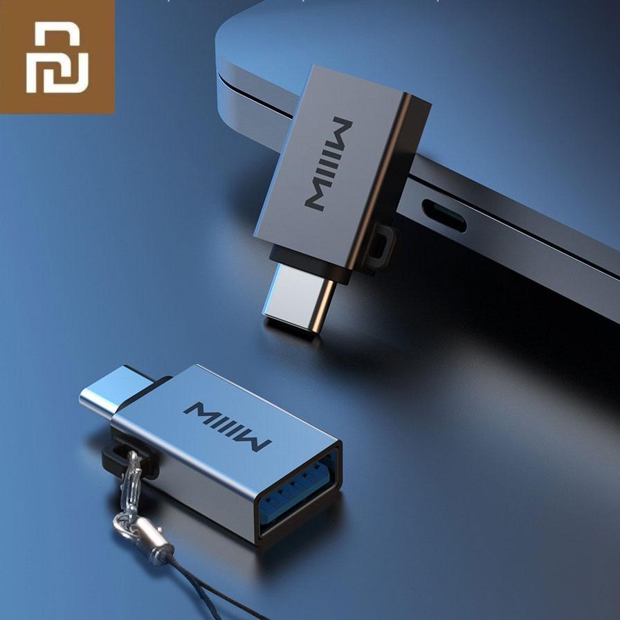 Đầu Chuyển Đổi Xiaomi Youpin Miiiw USB 3.0 Type-C OTG Dành Cho Laptop/Điện Thoại Di Động
