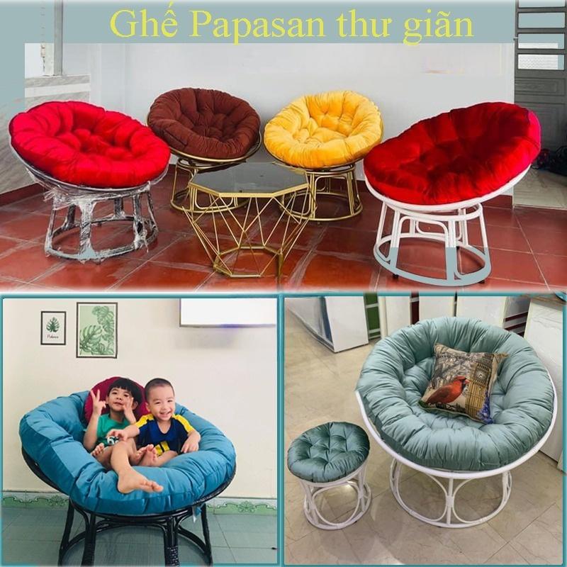 NỆM GHẾ PAPASAN, ÊM ÁI, SANG TRỌNG, CHO LƯNG THOẢI MÁI CHỐNG NHỨC MỎI