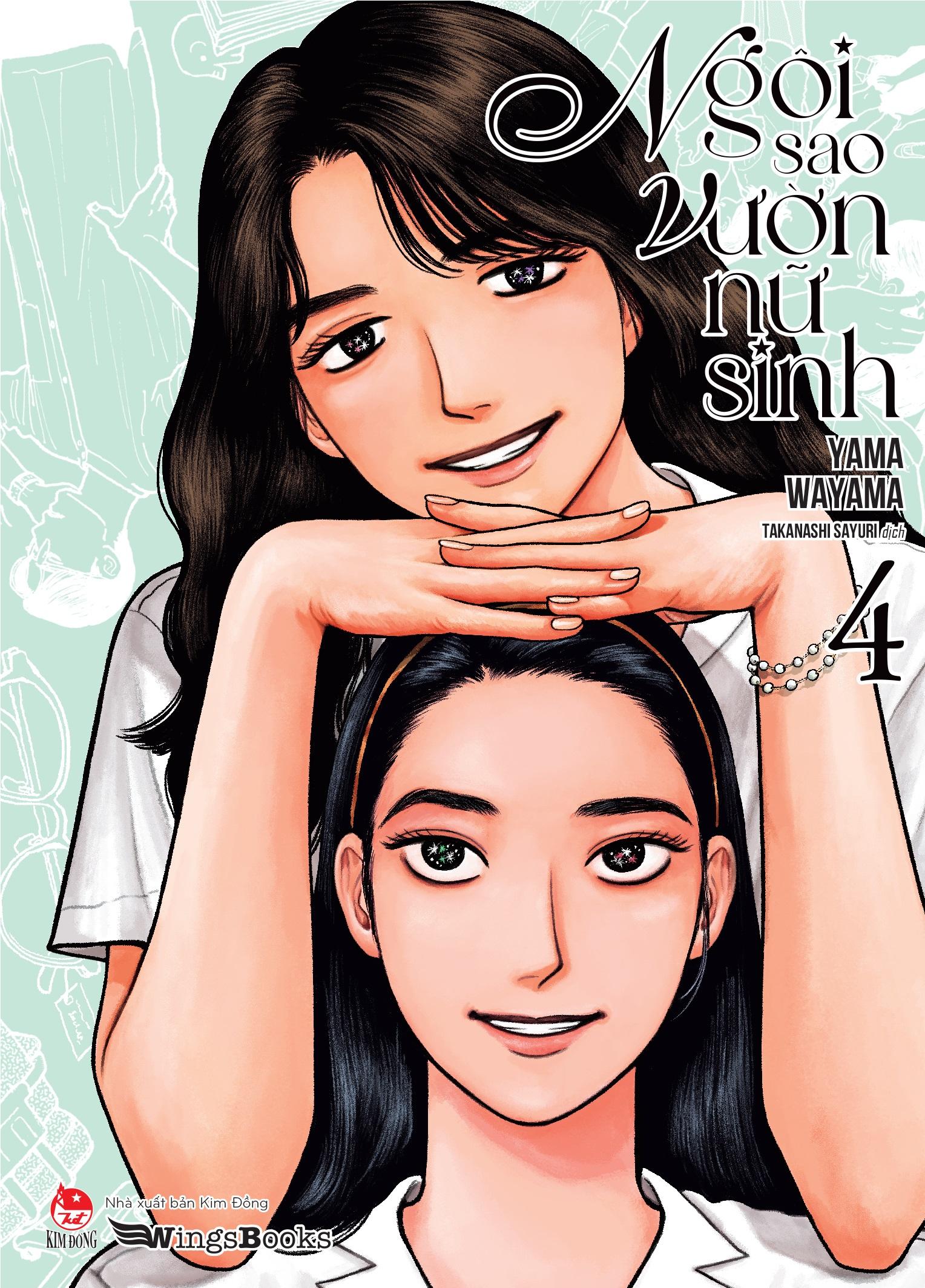 Sách - Ngôi Sao Vườn Nữ Sinh - Tập 4 - Tặng Kèm Postcard