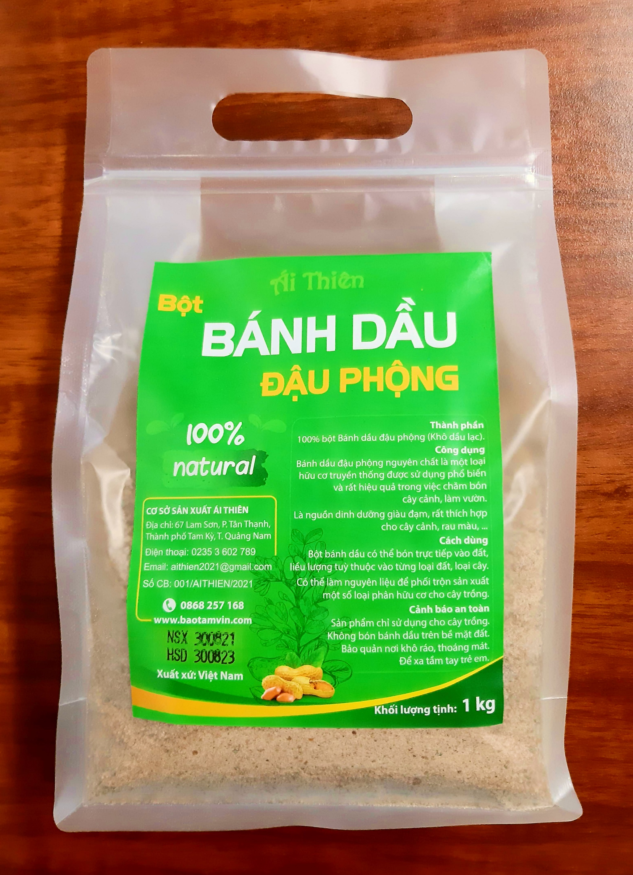Bột Bánh Dầu Đậu phộng Tự nhiên Nguyên chất rất thích hợp cho cây mai, hoa kiểng, bonsai, phong lan, rau màu, cây ăn quả …