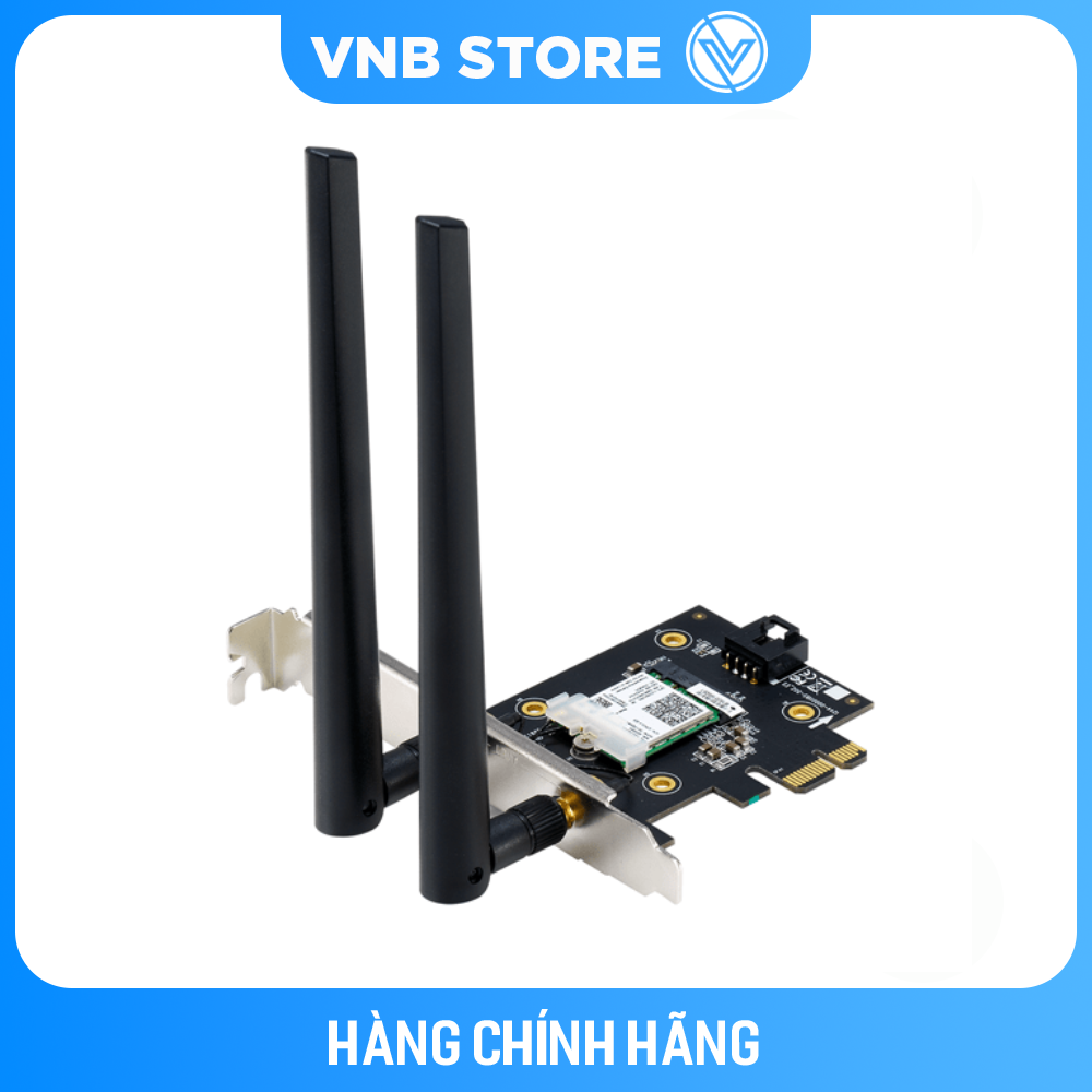 Card Mạng Không Dây Asus PCE AX3000 Wifi Bluetooth (No Box) - Hàng Chính Hãng