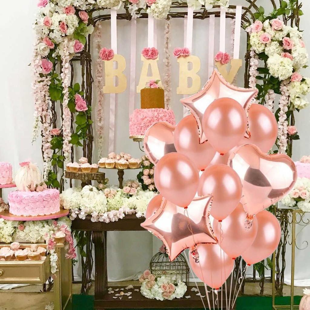 Khuyến mãi - Bong bóng trang trí tiệc Latex Balloon Party - bộ 10 bóng
