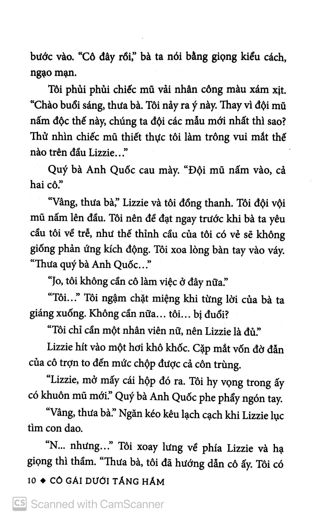 Sách Cô Gái Dưới Tầng Hầm