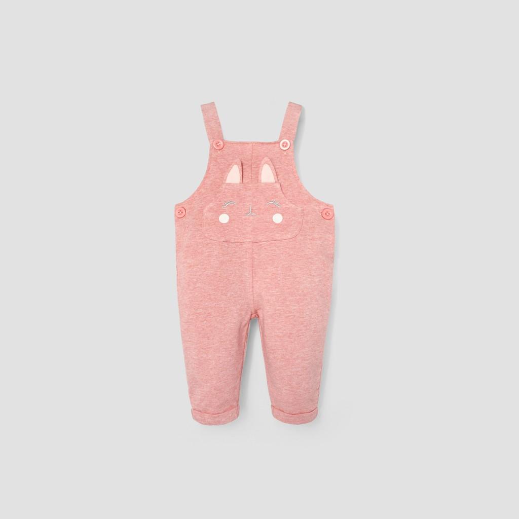 Bộ Jumpsuit quần dài sơ sinh BAA BABY thỏ con xinh xinh cho bé gái - GN-JS05C