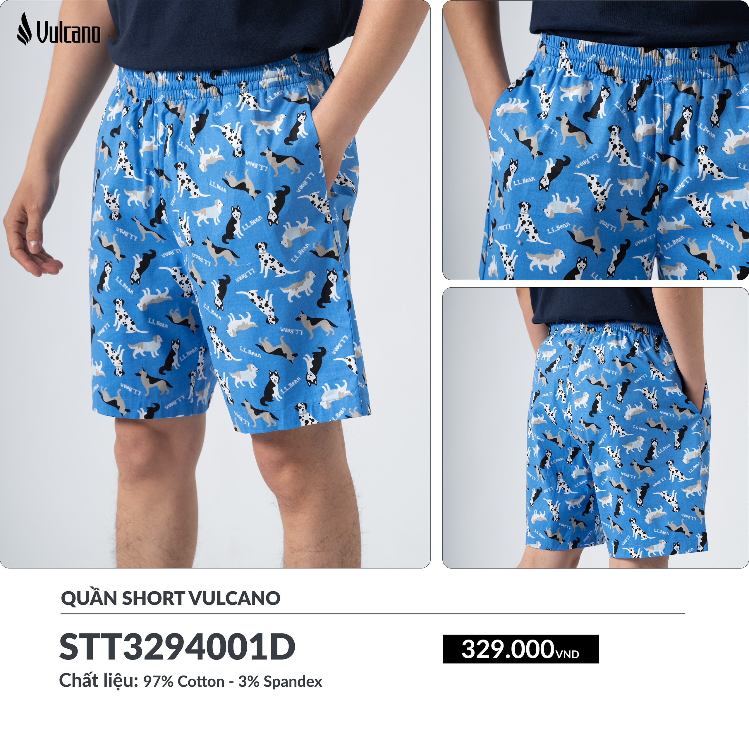 Quần short-STT3294001D thoáng mát