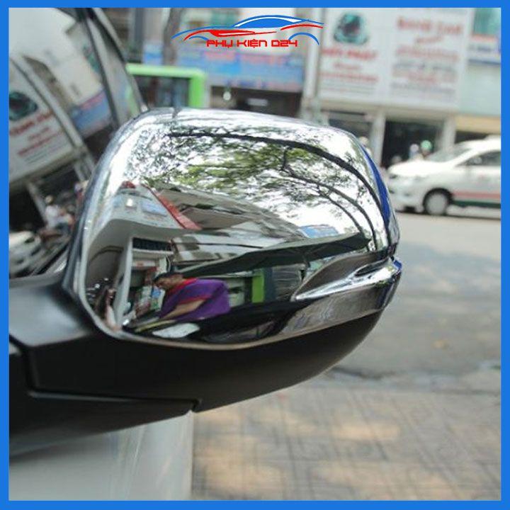 Ốp gương Brio mạ crom bảo vệ chống trầy trang trí làm đẹp xe