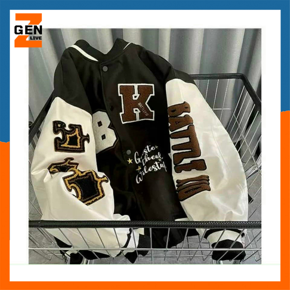 Áo bomber unisex form rộng, chất nỉ bông dày dặn, thiết kế trẻ trung năng động, phong cách Hàn Quốc - LZ FASHION - LZTP021