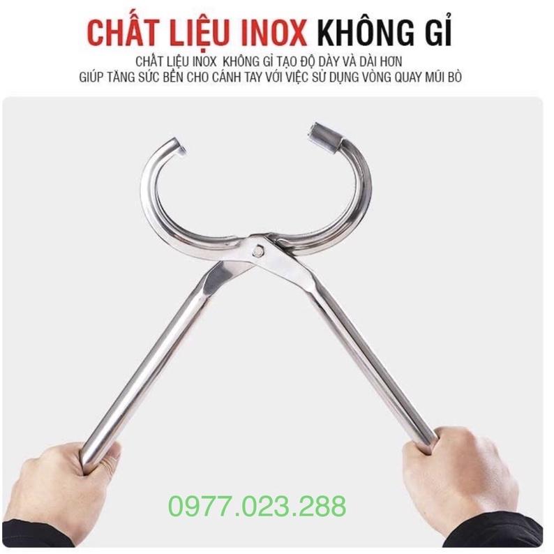 Kìm xỏ mũi trâu bò chất liệu inox