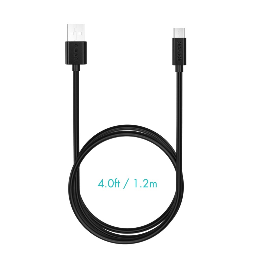 Cáp Micro USB Sạc Nhanh Nhanh USB Sang Micro USB 2.0 CHOETECH mã AB003 - Hàng Chính Hãng