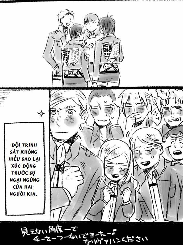 tấn công người khổng lồ - doujinshi levihan chapter 9 4