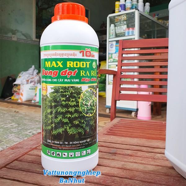 Phân Bón Lá MAX ROOT 1LIT - Bung Đọt Ra Rễ Mai Vàng 1 Lít, Chuyên Dùng Cho Mai Vàng
