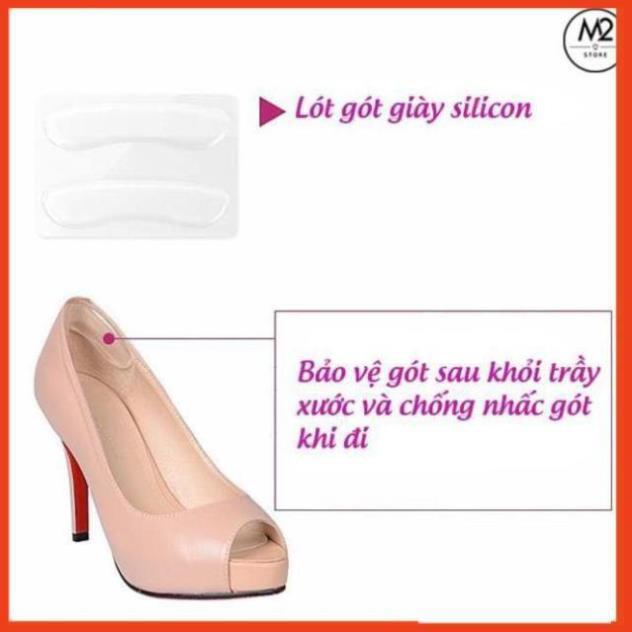 Miếng lót giày silicon chống trầy gót sau và chống tuột gót - lót gót giày silicon giá sỉ - C01TS-C8