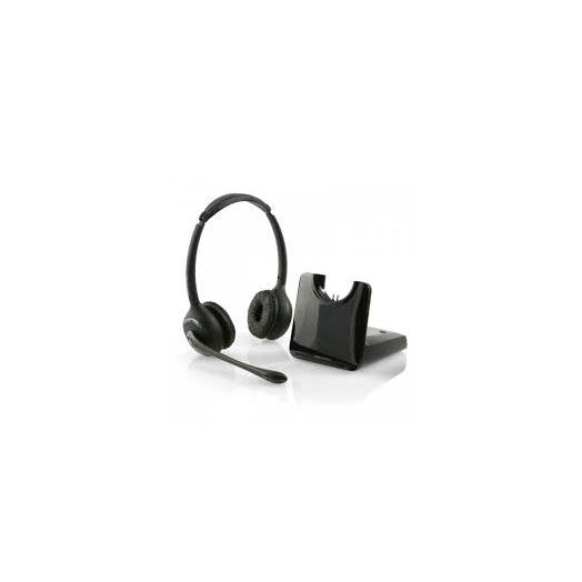 Tai nghe Plantronics CS520 Wireless Headset - Hàng chính hãng: Quản lý cuộc gọi tối ưu với chất lượng âm thanh tuyệt vời,