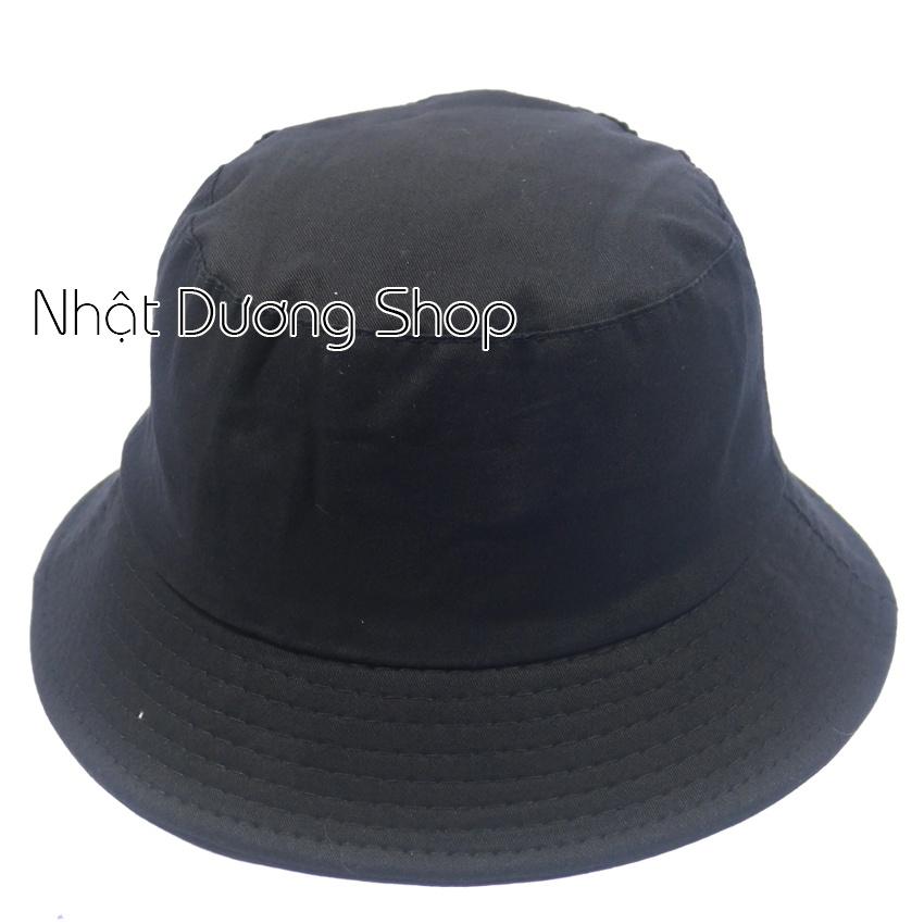 Nón bucket chiếc lá, mũ tai bèo vành nhỏ thêu chiếc lá phù hợp cho nam và nữ