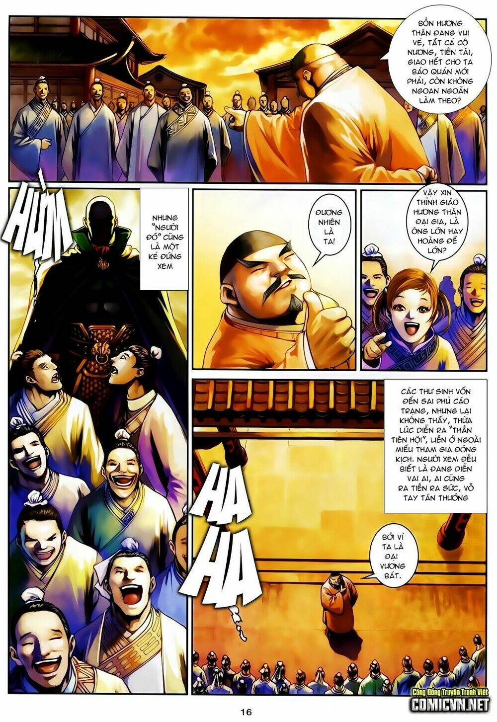 tân tác tứ đại danh bổ chapter 6 16