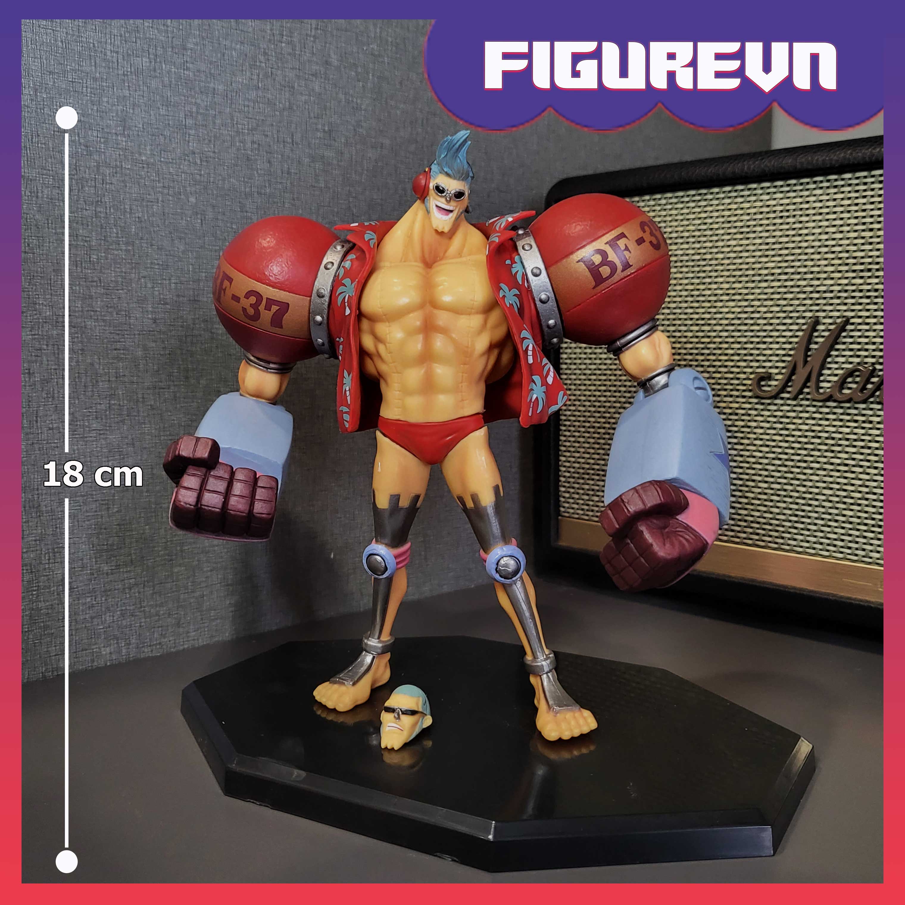 Mô hình Franky người máy 19 cm - One Piece