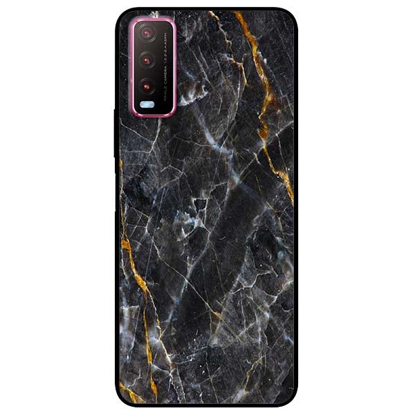 Ốp lưng dành cho Vivo Y20 - Y20s - Y12s mẫu Đá Đen