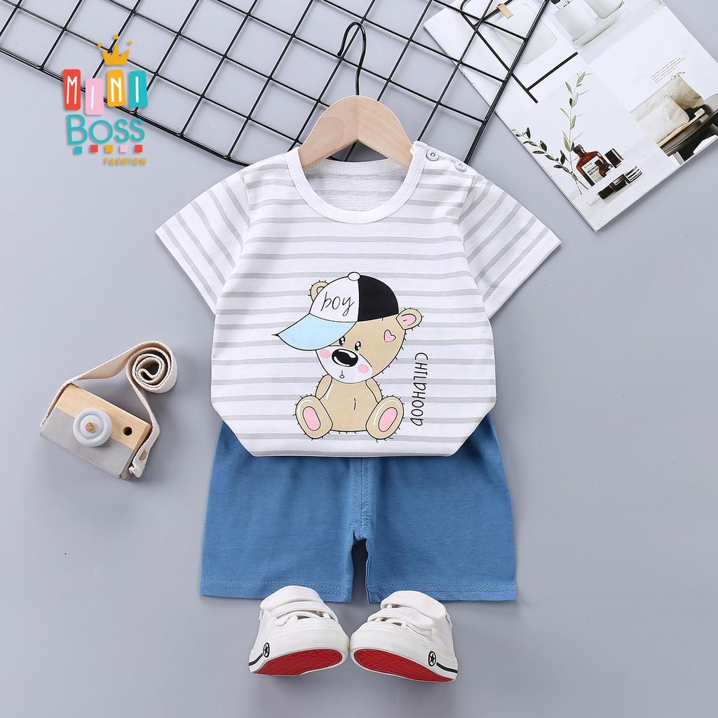 Bộ quần áo cho bé 10-23kg cotton Quảng Châu cao cấp | Bộ quần áo trẻ em, bộ đồ bé trai, bé gái