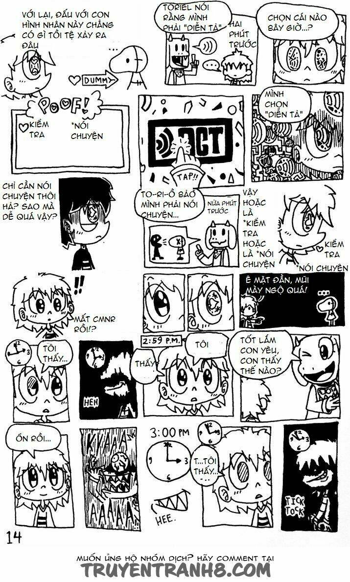 undertale - câu chuyện dưới lòng đất chapter 2 7