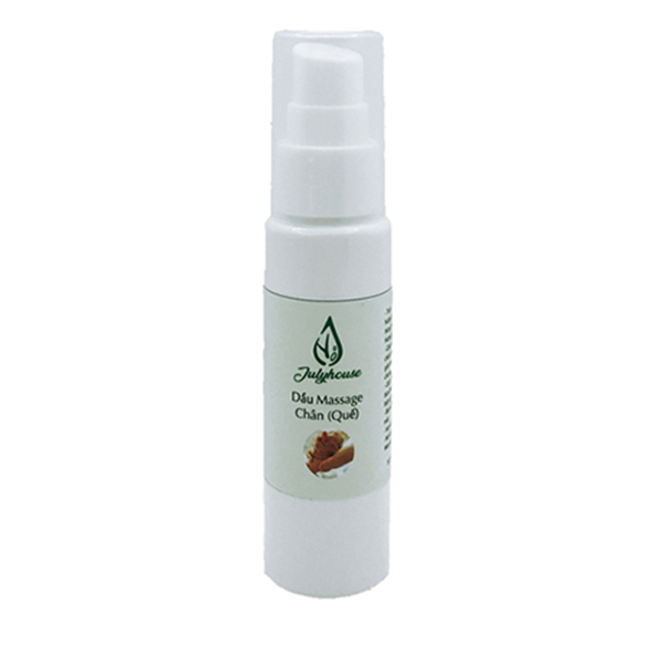 Dầu dưỡng gót chân 100% thiên nhiên vỏ quế 30ml JULYHOUSE