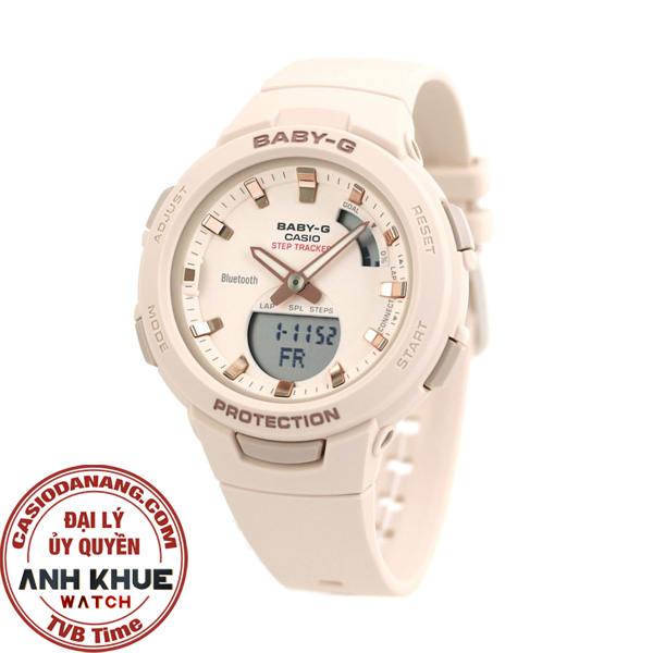 Đồng hồ nữ dây nhựa Casio Baby-G chính hãng BSA-B100-4A1DR