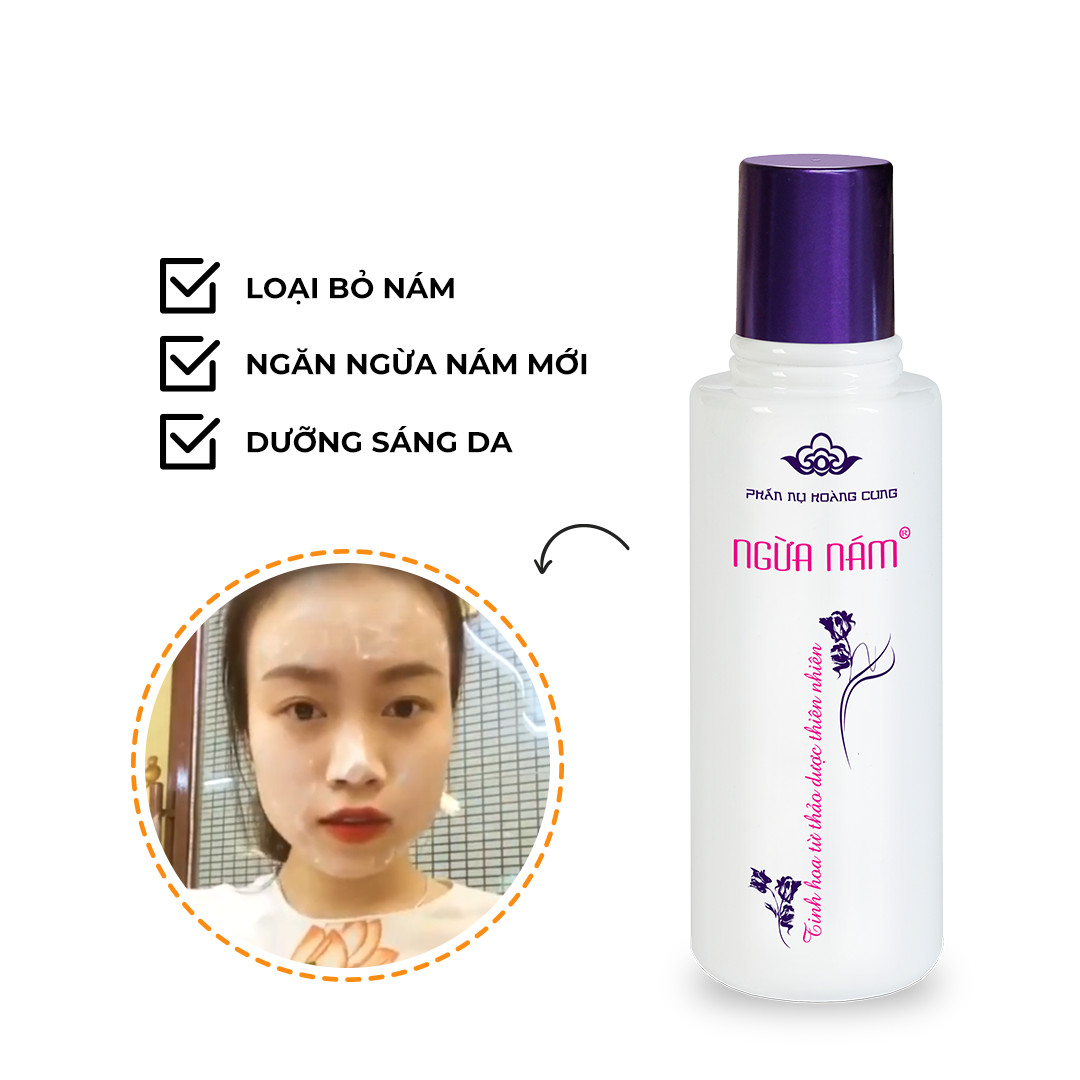 Combo Bộ Mỹ Phẩm Ngăn Nám Trang Điểm Nâng Cao Phấn Nụ Hoàng Cung + Bông Phấn Mềm Mịn Chính Hãng.