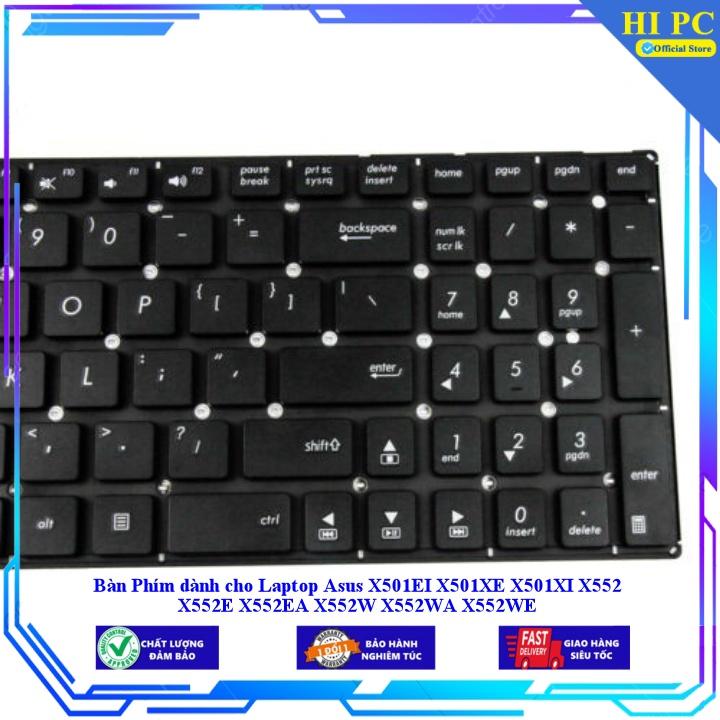 Bàn Phím dành cho Laptop Asus X501EI X501XE X501XI X552 X552E X552EA X552W X552WA X552WE - Hàng Nhập Khẩu